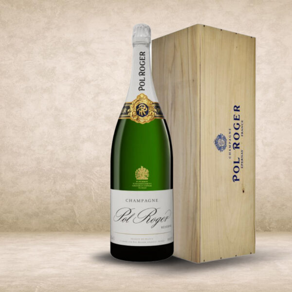 Brut Reserve Jeroboam Box Legno - Pol Roger